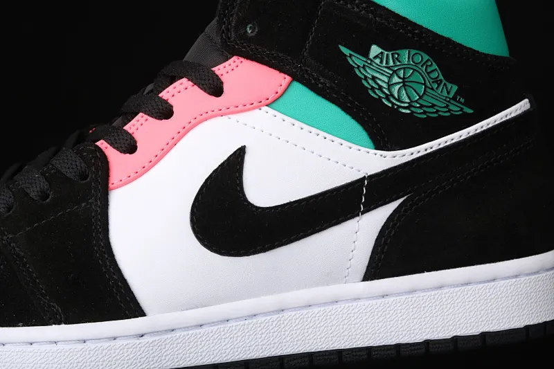 All categories Air Jordan Jordan series basketball shoes Air Jordan 1 Mid Air Jordan 1 Mid "South Beach" AJ1 Joe 1 New South Coast 852542-116